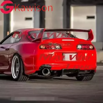 Лезвие из углеродного волокна 1993-2002 для Toyota Supra MK4 TRD, спойлер JZA80, спойлер багажника на заднее крыло