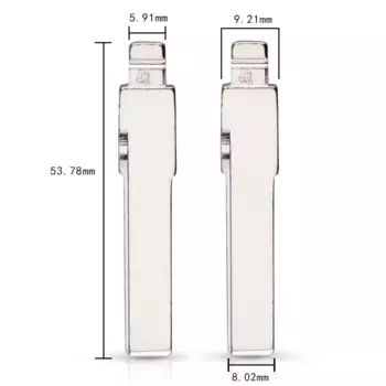 Лезвие ключа Dandkey Uncut #01 #42 #31 #86 #133 #149 для Audi VW Polo Passat B5 Tiguan Golf Santana сидение Bora Skoda HU66