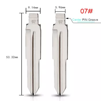 Лезвие ключа KEYYOU для Mitsubishi ASX GRANDIS Outlander LANCER-EX MIT11 R # 07 # 15 # 16 # 23 # Оригинальный флип 62 KD