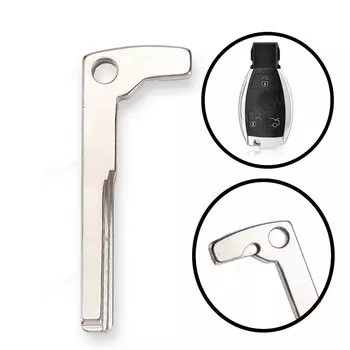 Лезвие смарт-ключа, необрезанные заготовки, вставка для Benz, лезвие смарт-ключа дистанционного управления автомобилем A C E S ML CLK CL G класса W203 W204 W205 W211 W212 W221 W222 W210 для Mercedes