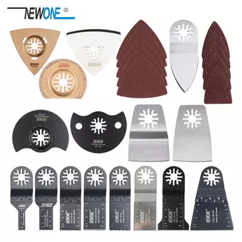 Лезвия для осциллирующих инструментов NEWONE, 66 шт.