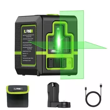 LFINE Лазерный уровень 2 линии зеленый