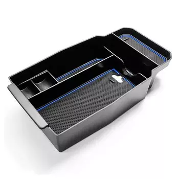 LFOTPP автомобиль центральный ящик для хранения для Mazda CX-50 2023 2024 нескользящей резины подлокотник ящик для хранения авто интерьер Mazda CX-50 аксессуары 2024