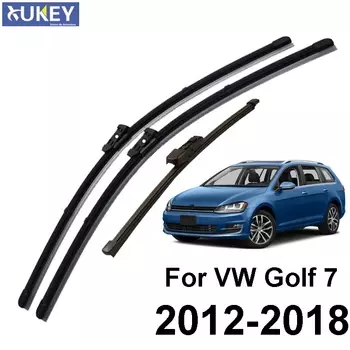 LHD 26 "18" 11 "передние и задние щетки стеклоочистителя для VW Golf MK 7 2017 2016 2015 2014 2013 2012 лобовое стекло с левым рулем