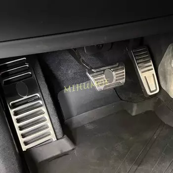 Противоскользящая подставка для ног с левым рулем, набор накладок на педаль газа для Maserati Ghibli Levante Quattroporte 2017-2024