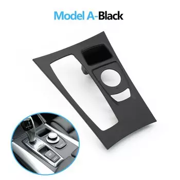 LHD автомобильная центральная консоль, накладка переключения передач, панель для BMW X5 X6 E70 E71 E72 2007-2009 51166954947 , 51169164485