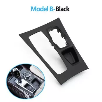 LHD автомобильная средняя консоль, накладка переключения передач, панель для BMW X5 X6 E70 E71 E72 2007-2009 51166954947 , 51169164485