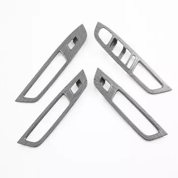 LHD для Chery Arrizo 8 2022 2023 2024, АБС-пластик, углеродное волокно, подлокотник, панель, ручка, держатель, переключатель подъема окна, кнопка, накладка