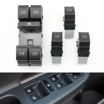 LHD для volkswagen vw touareg, электрический стеклоподъемник, переключатель управления дверным стеклом, аксессуары для переключателей 2003-2010