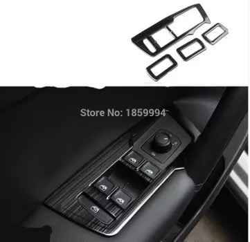 LHD панель переключателя двери окна автомобиля крышка отделки памяти сиденья Запоминающая ручка кнопка для 2017-2024 VW TIGUAN mk2