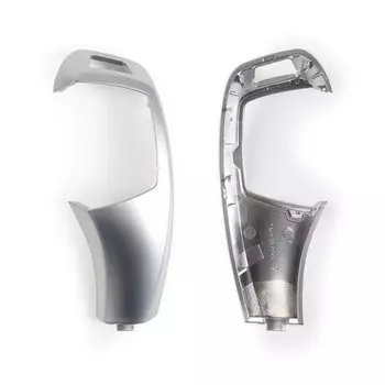 LHD RHD ABS автоматическая ручка рычага переключения передач Замена крышки для BMW X5 X6 E70 E71 автомобильные аксессуары из углеродного волокна 2008-2014