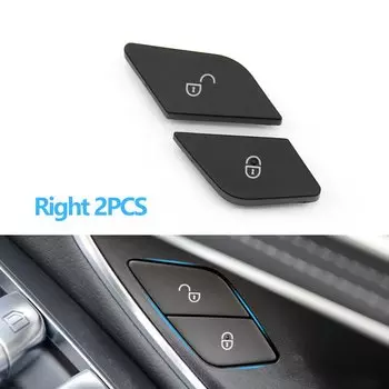 LHD RHD автомобильный центральный дверной замок, переключатель разблокировки, ремонтная кнопка, крышка для Benz C EQC GLC V W205 X253 W447 N293 2059055251