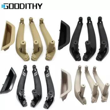 LHD RHD автомобиль для BMW X3 X4 F25 F26 4 шт. внутренняя ручка двери пассажира крышка подлокотника двери панель внутренняя накладка ручки 2010-2016