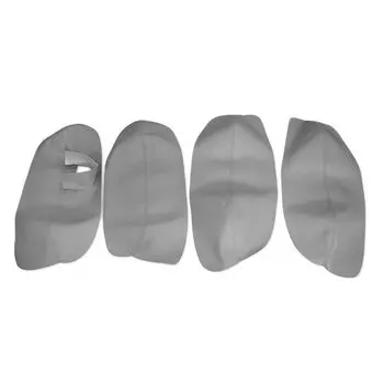 LHD/RHD для VW Passat B5 1998-2005 только 4 двери, внутренняя дверная ручка автомобиля, подлокотник, панель, кожаный чехол из микрофибры, защитная отделка