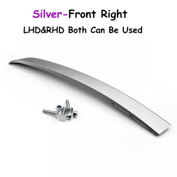 LHD RHD E60 E61 внутренняя передняя задняя левая и правая внутренняя дверная ручка, накладка для BMW 5 серии M5 2004-2006 520i 523i 525i 530