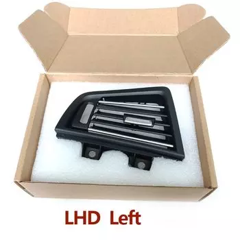 LHD RHD правый руль автомобиля хромированная решетка вентиляционного отверстия панель для BMW 5 серии F10 F11 520 525 528 530 535