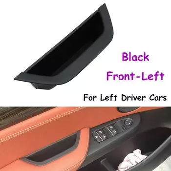 LHD RHD внутренняя дверная ручка для водителя ручка для подлокотника панель Крышка отделка ящик для хранения для BMW X3 X4 F25 F26 2010-2016 51417250306