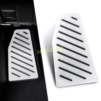 Серебряная подставка для ног с левым рулем, накладка на педаль для Toyota RAV4 Venza Lexus RX350 RX500h NX250 NX350h NX450h, аксессуары 2021-2025 гг.