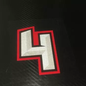 Личность XY, 3D наклейки на автомобиль с арабскими цифрами, наклейки для автомобиля, заднего лобового стекла, мотоциклетного шлема, светоотражающего типа