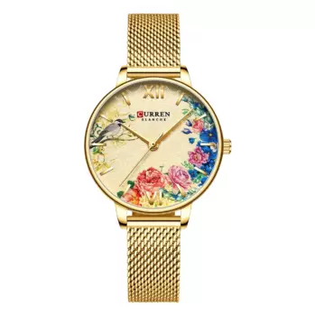 Лидер продаж 2024, новые женские водонепроницаемые кварцевые часы, модные и повседневные часы с внешней торговлей, женские часы