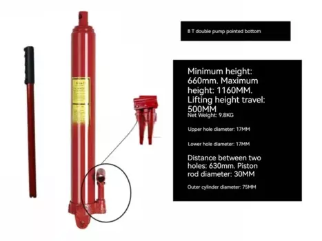 Лидер продаж 5T/8T/12T удлиненный сверхмощный гидравлический домкрат кран домкрат длинный ходовой домкрат гидравлический цилиндр