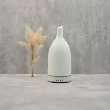 Лидер продаж, длинная шея, белый керамический цвет, 160 мл, каменный воздушный диффузор для ароматерапии