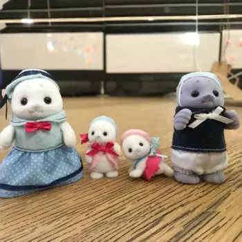 Лидер продаж, имитация леса, Семейные игрушки, кукла A Et, шоколадный кролик, свадебный набор, аниме фигурки девушек, фигурки из ПВХ, декор для комнаты, подарки для детей