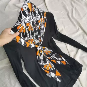 Лидер продаж, плиссированный Новый стильный шарф с алмазным принтом Miyake, модный шарф