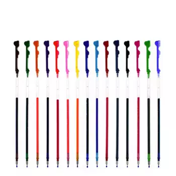 LifeMaster 15 шт./лот Pilot Hi-Tec-C Coleto Gel Multi Pen сменный стержень 0,3 мм 0,4 мм 0,5 мм черный/синий/красный/Стандартный