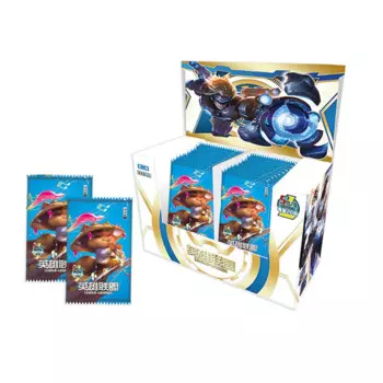 Лига Легенд, торговая карточка TCG, игра, буквы, карточки, настольные игрушки для семьи, дети, Рождественский подарок
