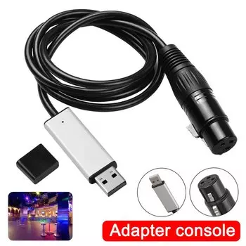 Ligghig USB DMX Интерфейсный Адаптер для Сценического Освещения