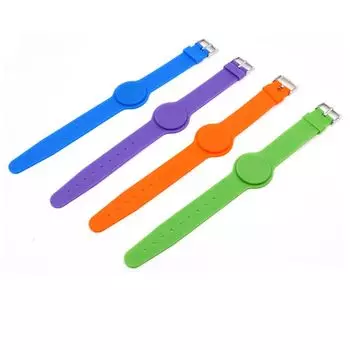 1 шт. 125 кГц T5577 записываемый силикагелевый браслет RFID браслет Регулируемая длина аксессуары для контроля доступа