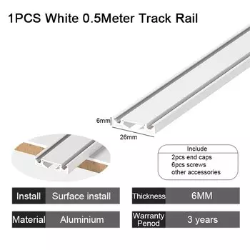 LINBIRD ST1 Серия Белый Ультратонкий Алюминиевый Магнитный Спот