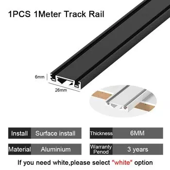 LINBIRD ST1 серия магнитный трековый светильник белый черный