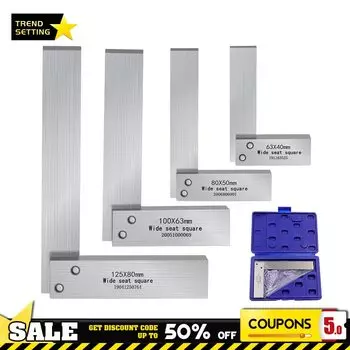 Линейка-транспортир Realmote из углеродистой стали