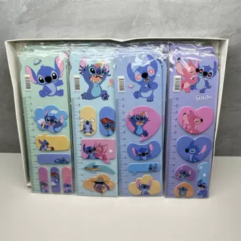 Линейка-закладка «2 в 1», 15 см, 24 шт.