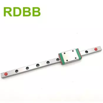 Линейная направляющая MGN7 7 мм черный блок RDBB