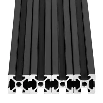 Линейная направляющая PMGN 2020 серебристая черная