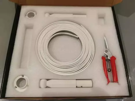 Линейный настенный светильник QINGYUNKE черный белый