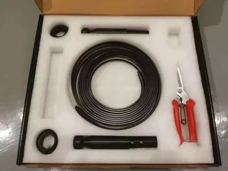 Линейный настенный светильник QINGYUNKE Skyline, черный, белый, сталь