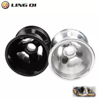 LING QI 10*3,6-5 10*4,5-5 10*7,1-5 картинг Ступица переднего колеса из алюминиевого сплава (ось подшипник) для картинга, дрифта и хвостового автомобиля
