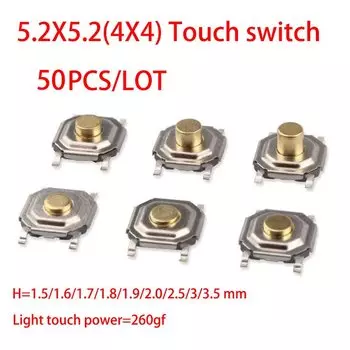 LingLiWei тактильные кнопки микропереключатели 4 контакта