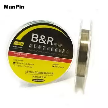 Линия резки, вольфрамовые сплавы, стальная проволока, ЖК-экран, разделение изогнутого дисплея, очистка стекла, инструмент для ремонта мобильного телефона, планшета