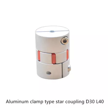 LINK CNC D30 L40 муфта двигателя алюминиевый паук гибкая щелевая муфта 10x10 мм 12 мм 12,7 мм 13 мм 14 мм 15 мм 16 мм