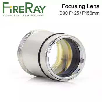 Линза для лазерной фокусировки FireRay D30 F100 125 150 мм