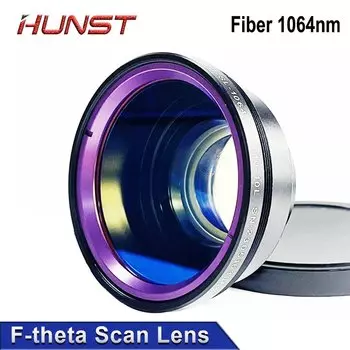 Линза HUNST JGSL-1064nm для волоконных лазерных машин