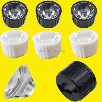 Линзы для светодиодов XunShiNi 1W 3W 5W