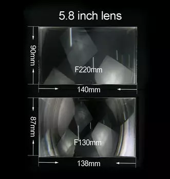 Линзы Френеля SRATE 5/8.9/10.1 дюйма