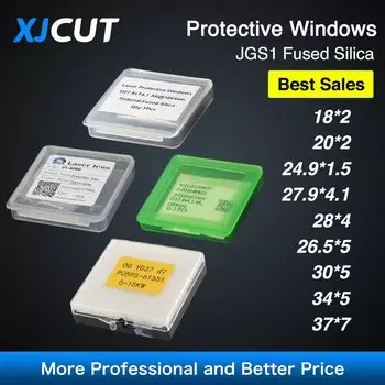 Линзы из кварцевого стекла LSKCSH для лазерных головок Raytools WSX Bodor