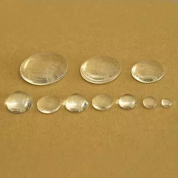 Линзы JLLSMCMGGX стеклянные выпуклые 6-40 мм